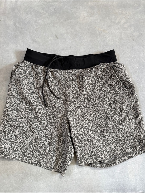lululemon athletica Other - lululemon athletica Black & White Textured Athletic Shorts
